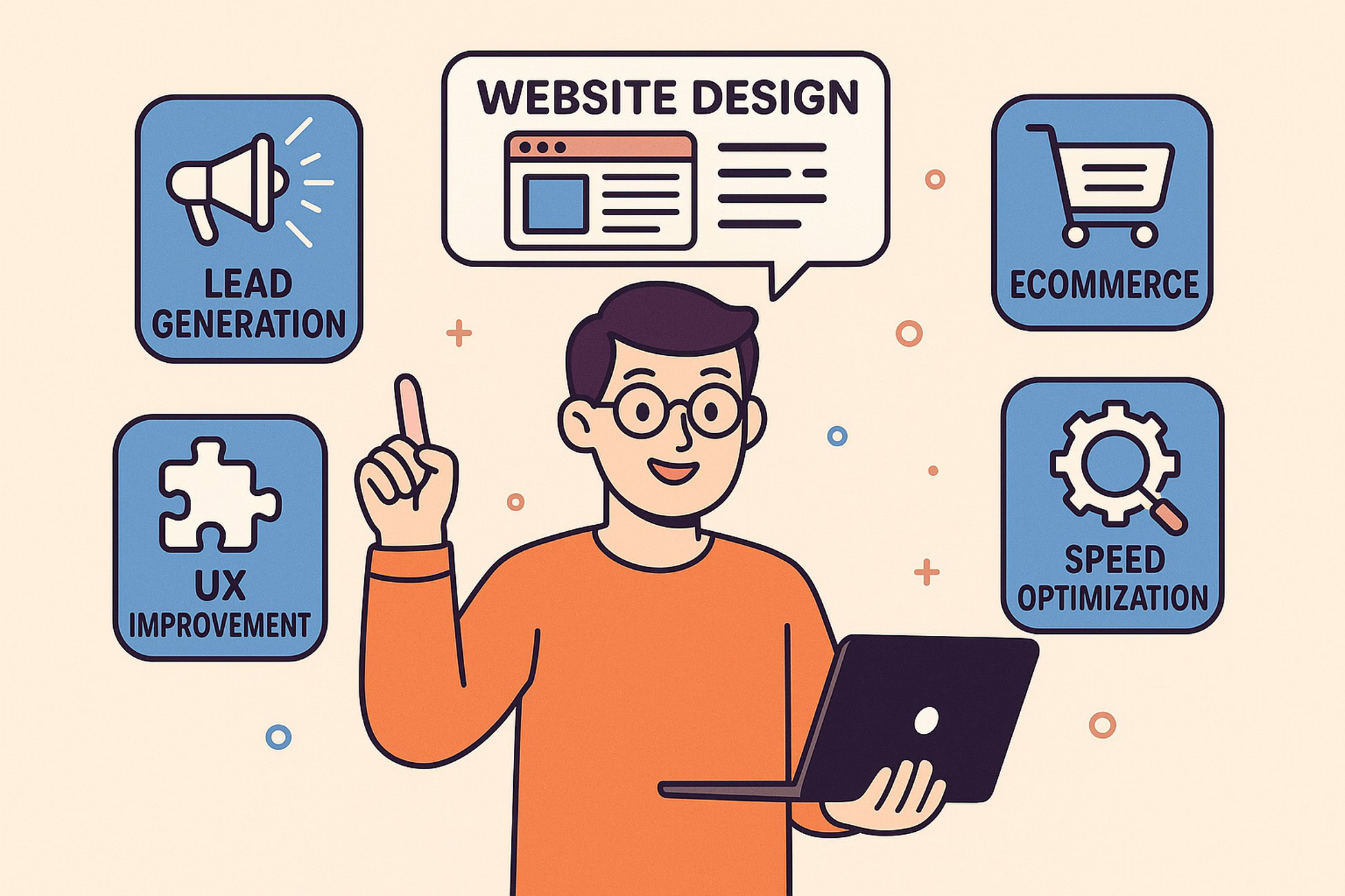 services offered by freelance web designer