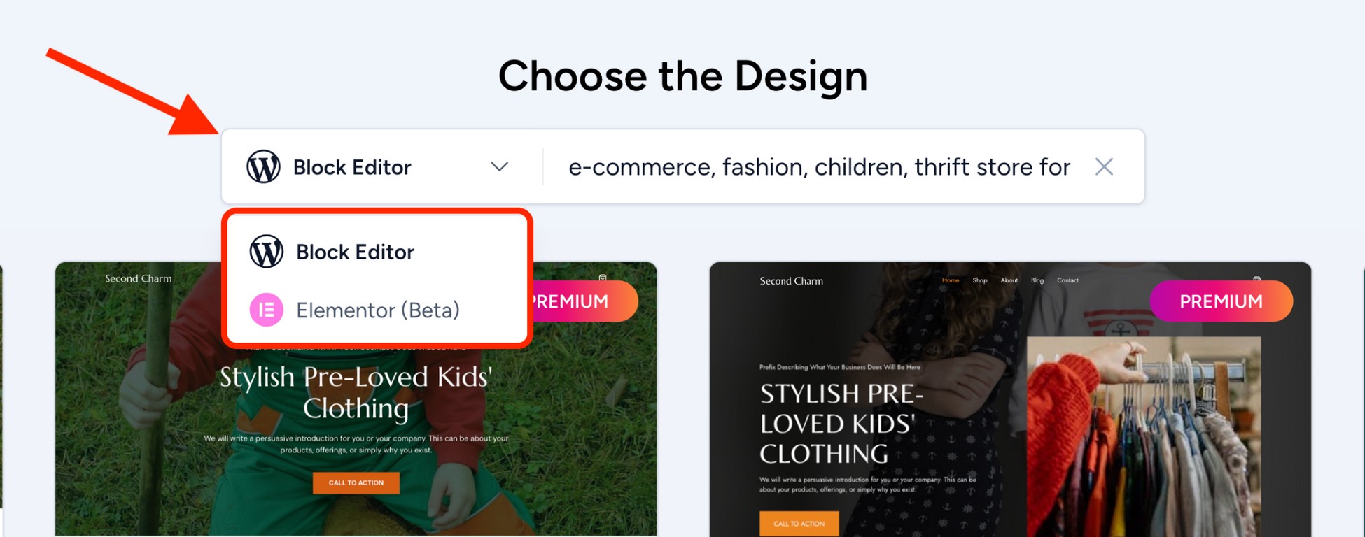 switch page builder