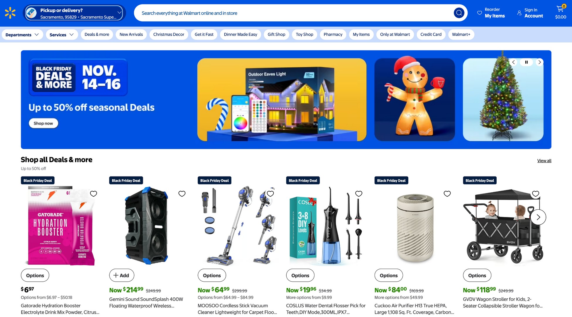 simplify navigation to the deals